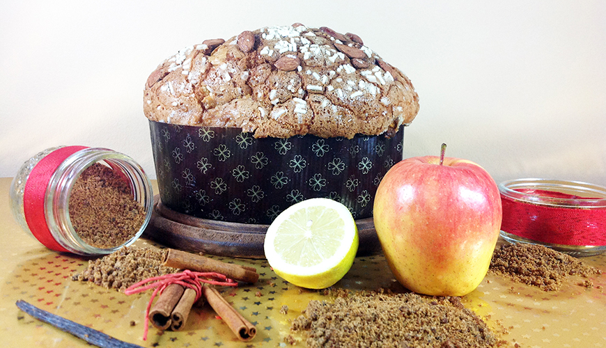 panettone artigianale apple pie